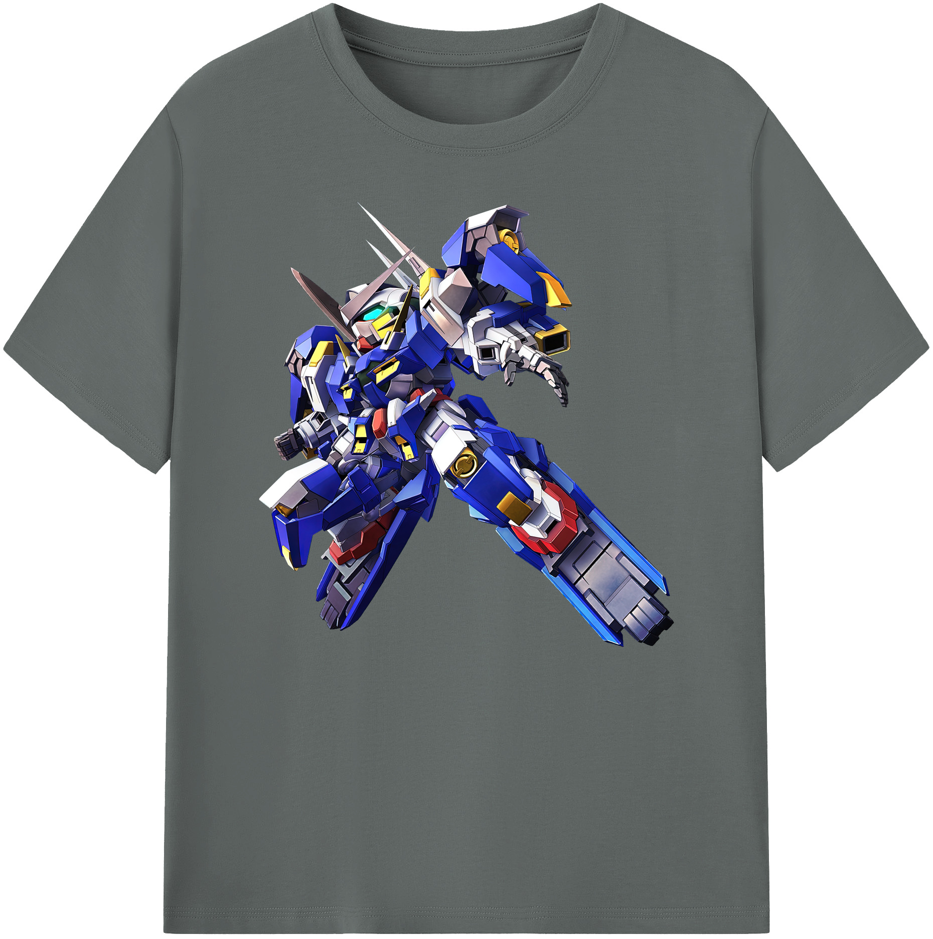 （画像用） 機動戦士ガンダム Mobile Suit Gundam 綿100％ メンズ半袖Tシャツ｜肌触りやわらか＆通気性